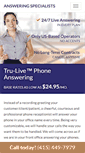 Mobile Screenshot of answering-services-bayarea.com